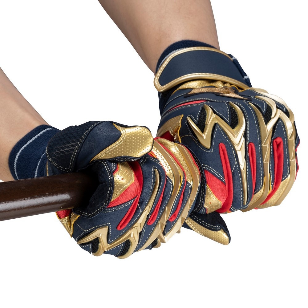 ミズノ（MIZUNO）（メンズ）バッティング用グローブ 野球 ミズノプロ シリコンパワーアークDI 両手用 1EJEA25014