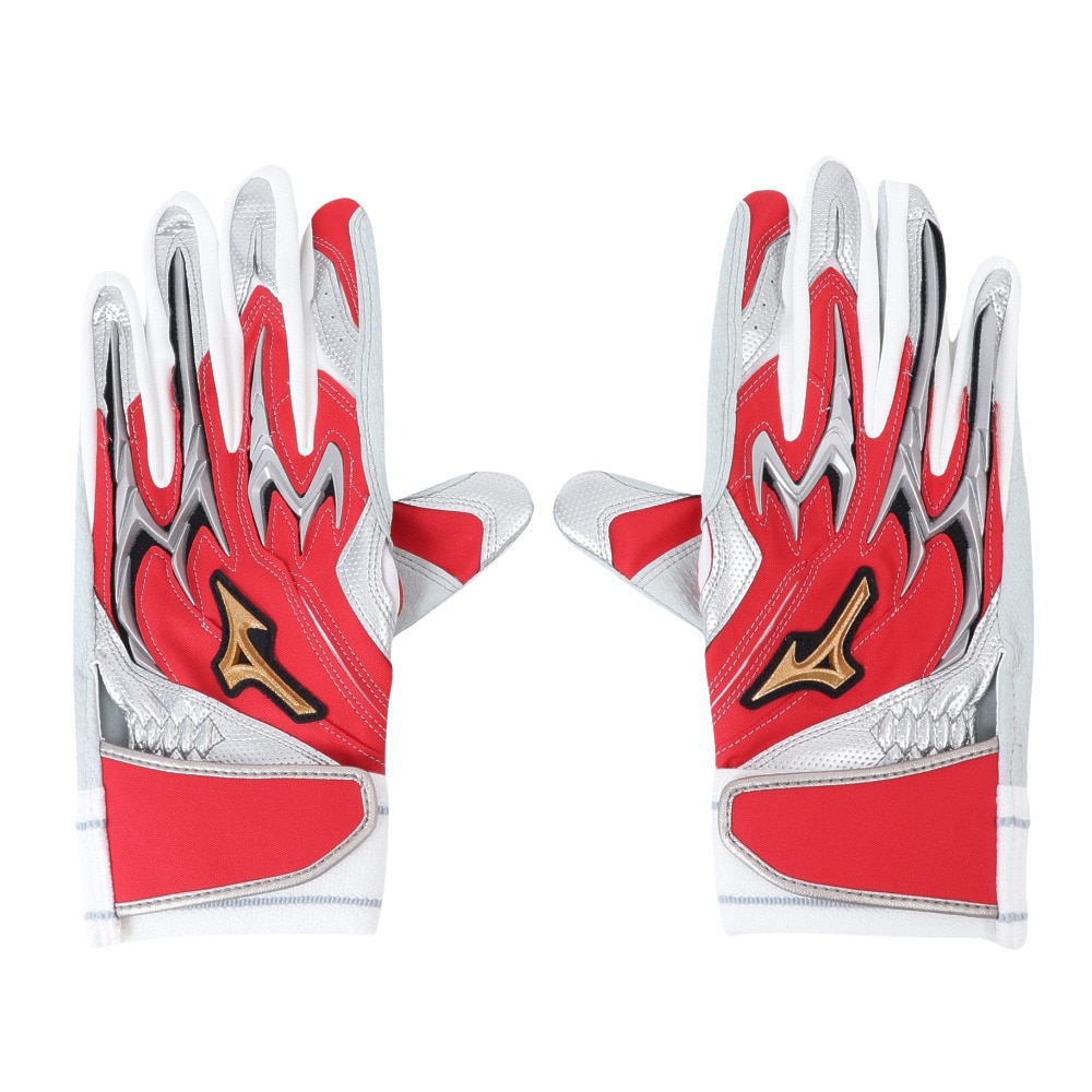 ミズノ（MIZUNO）（メンズ）バッティング用グローブ 野球 ミズノプロ シリコンパワーアークDI 両手用 1EJEA25062