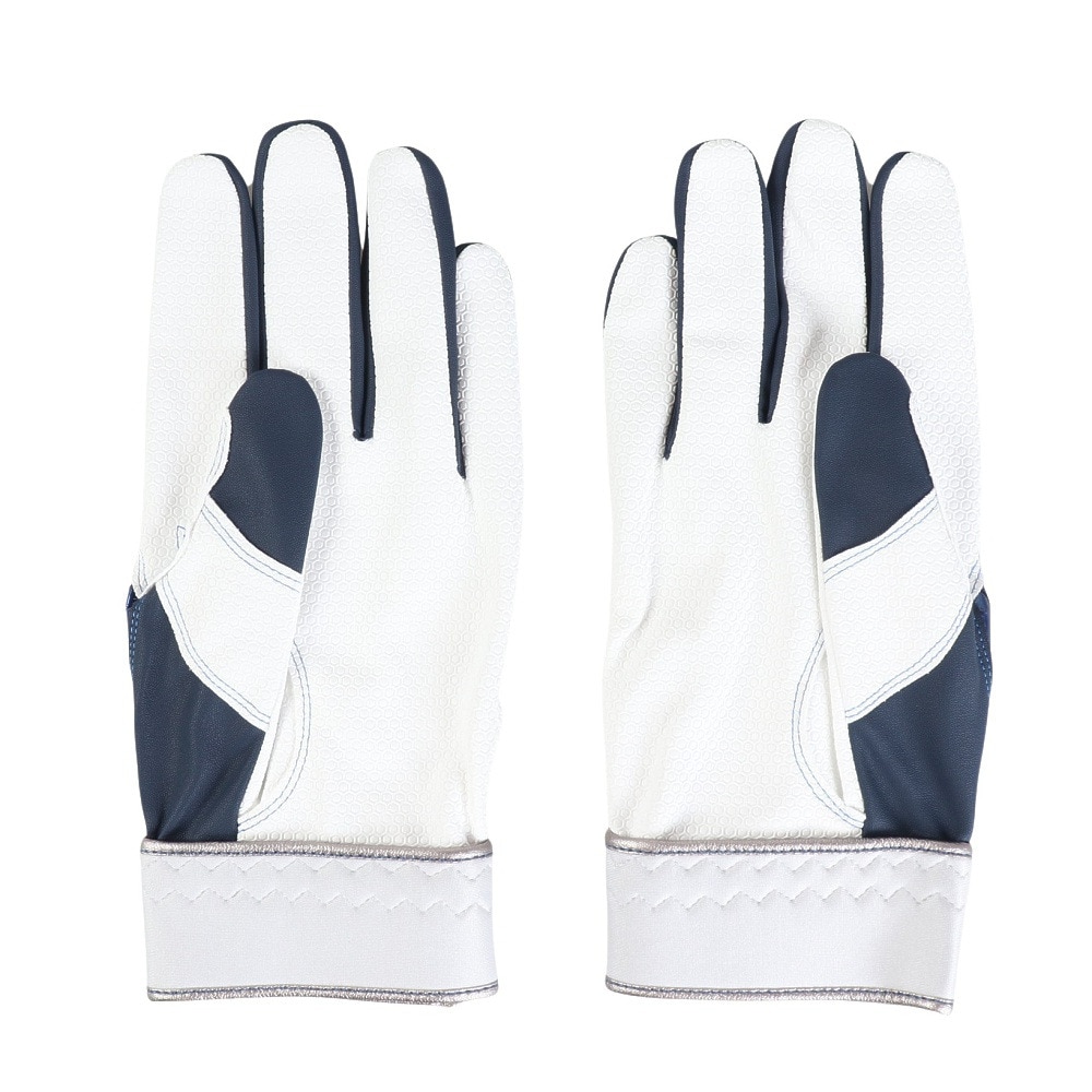 ミズノ（MIZUNO）（メンズ、レディース）バッティング用グローブ 野球 ウィルドライブ ブルー 両手用 24SS 1EJEA53414