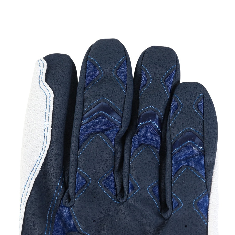 ミズノ（MIZUNO）（メンズ、レディース）バッティング用グローブ 野球 ウィルドライブ ブルー 両手用 24SS 1EJEA53414