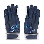 (メンズ、レディース)バッティング用グローブ 野球 ウィルドライブ ブルー 両手用 24SS 1EJEA53414