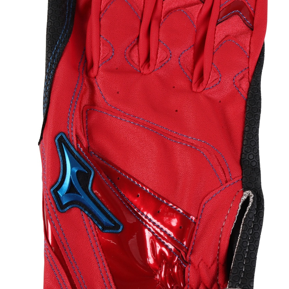 ミズノ（MIZUNO）（メンズ、レディース）バッティング用グローブ 野球 ウィルドライブ ブルー 両手用 24SS 1EJEA53462