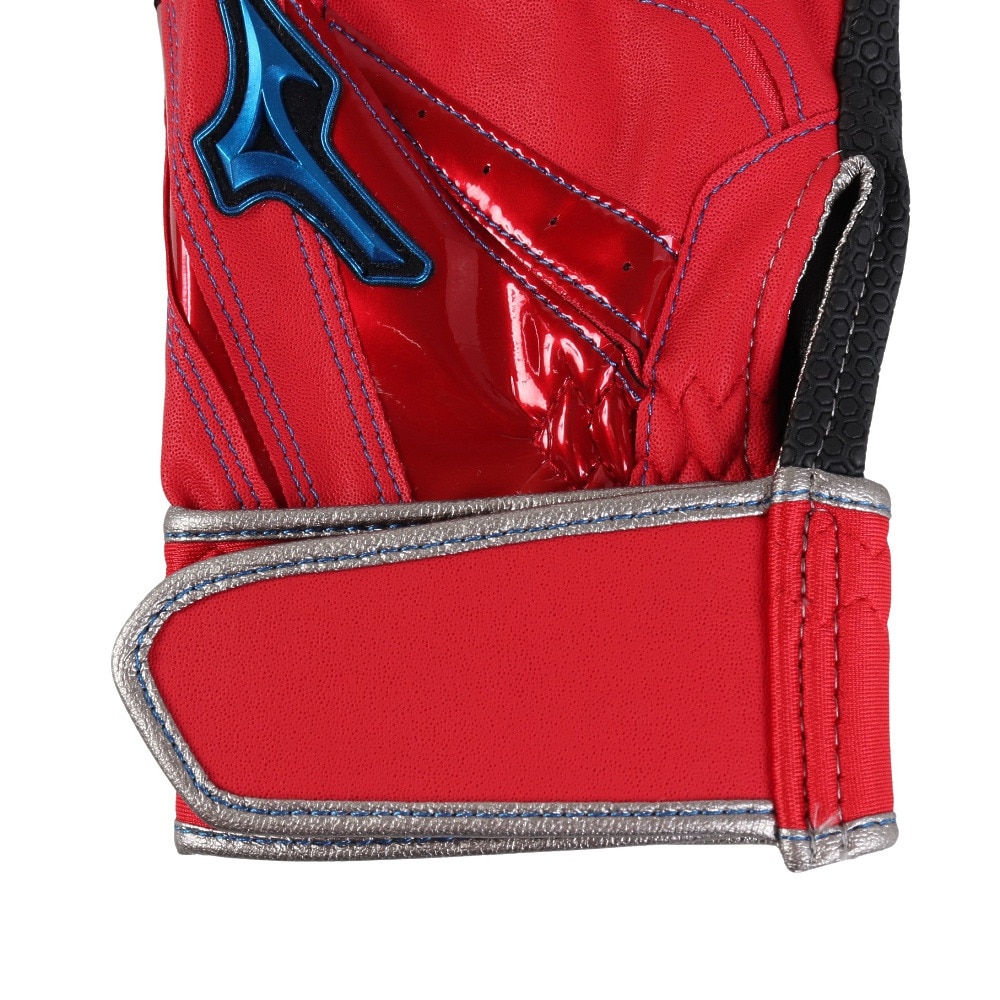 ミズノ（MIZUNO）（メンズ、レディース）バッティング用グローブ 野球 ウィルドライブ ブルー 両手用 24SS 1EJEA53462