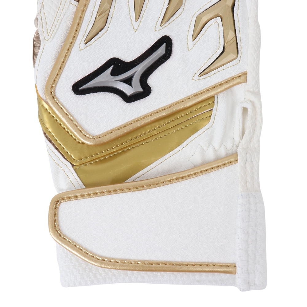 ミズノ（MIZUNO）（メンズ、レディース）バッティング用グローブ 野球 シリコンパワーアーク W レプリカ 24 両手用 1EJEA82701
