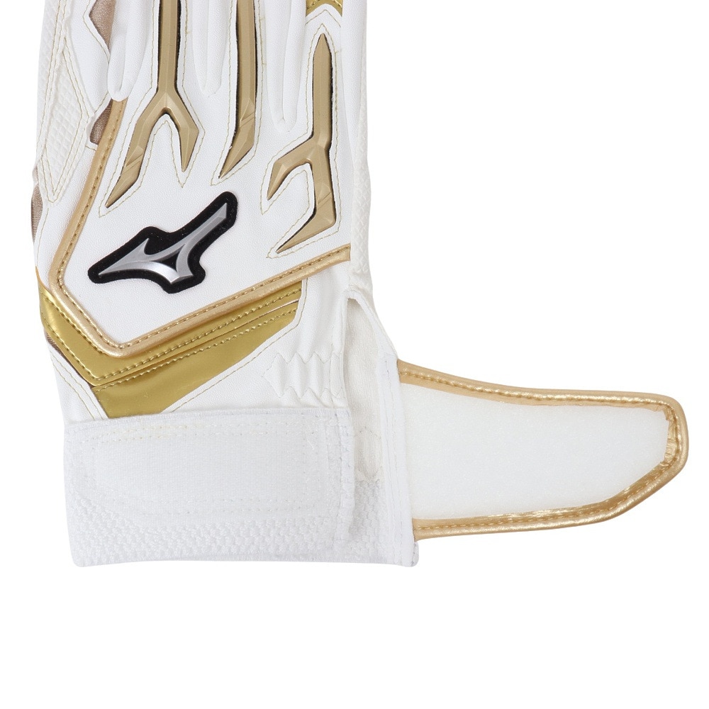 ミズノ（MIZUNO）（メンズ、レディース）バッティング用グローブ 野球 シリコンパワーアーク W レプリカ 24 両手用 1EJEA82701