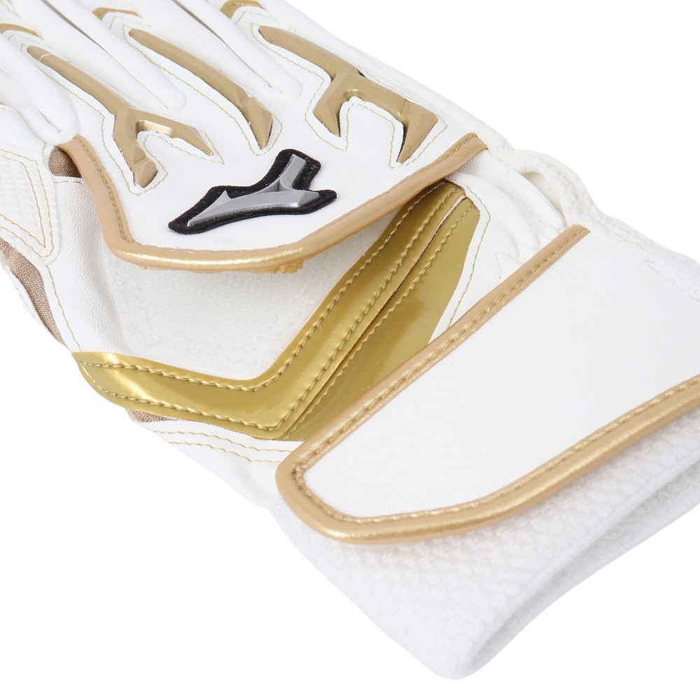 ミズノ（MIZUNO）（メンズ、レディース）バッティング用グローブ 野球 シリコンパワーアーク W レプリカ 24 両手用 1EJEA82701
