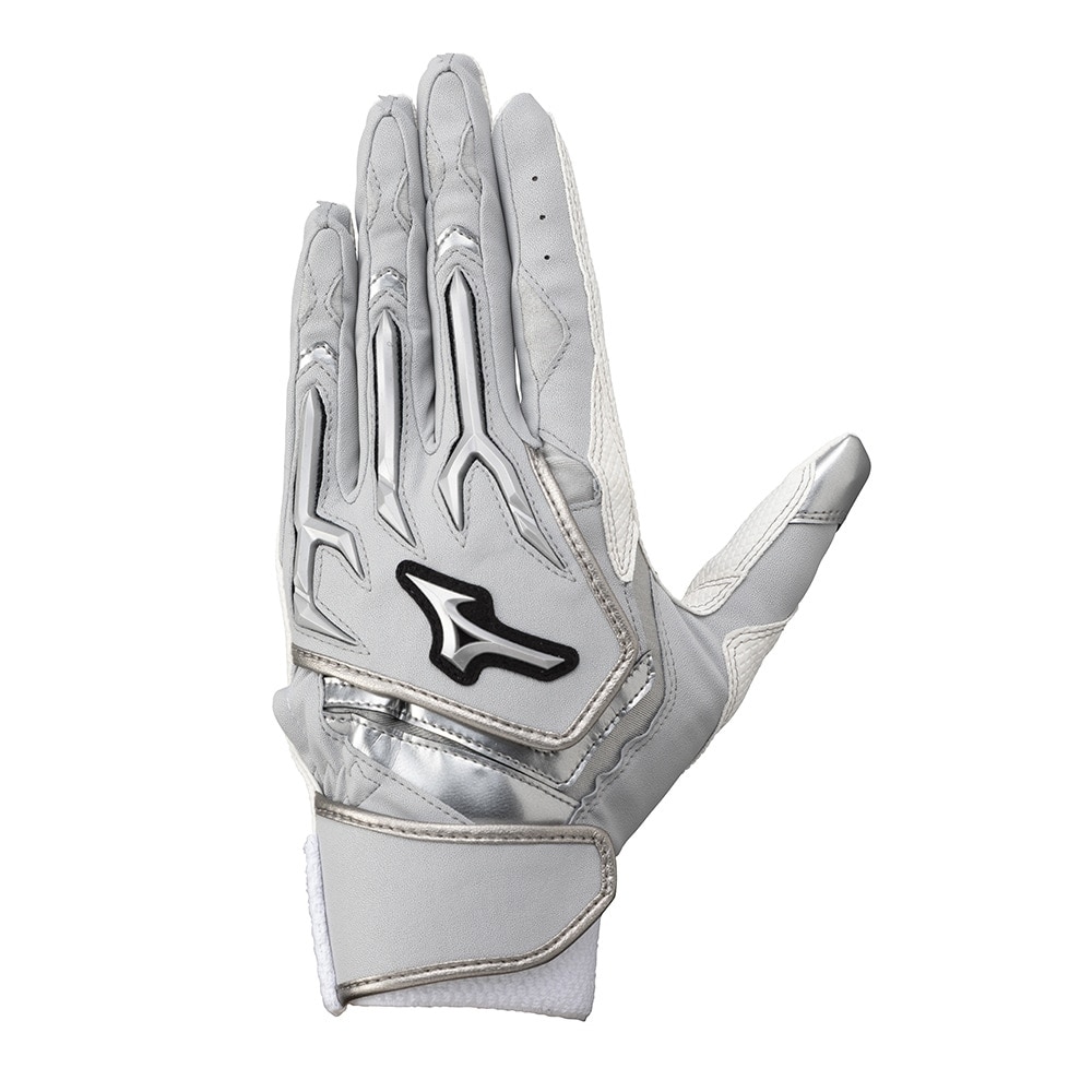 ミズノ（MIZUNO）（メンズ、レディース）バッティング用グローブ 野球 シリコンパワーアーク W レプリカ 24 両手用 1EJEA82705