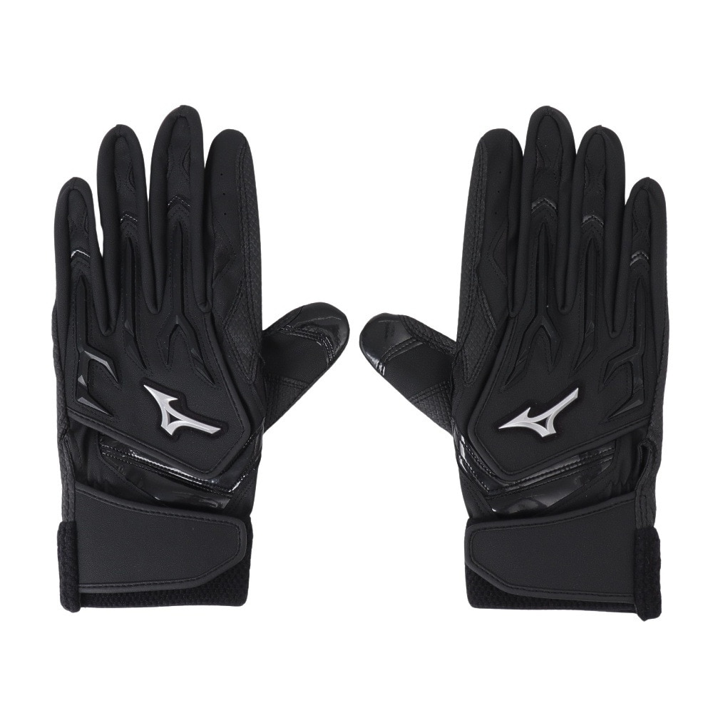 ミズノ（MIZUNO）（メンズ、レディース）バッティング用グローブ 野球 シリコンパワーアーク W レプリカ 24 両手用 1EJEA82709
