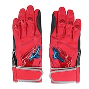 (キッズ)バッティング用グローブ 野球 ウィルドライブ ブルー 両手用 24SS 1EJEY53462