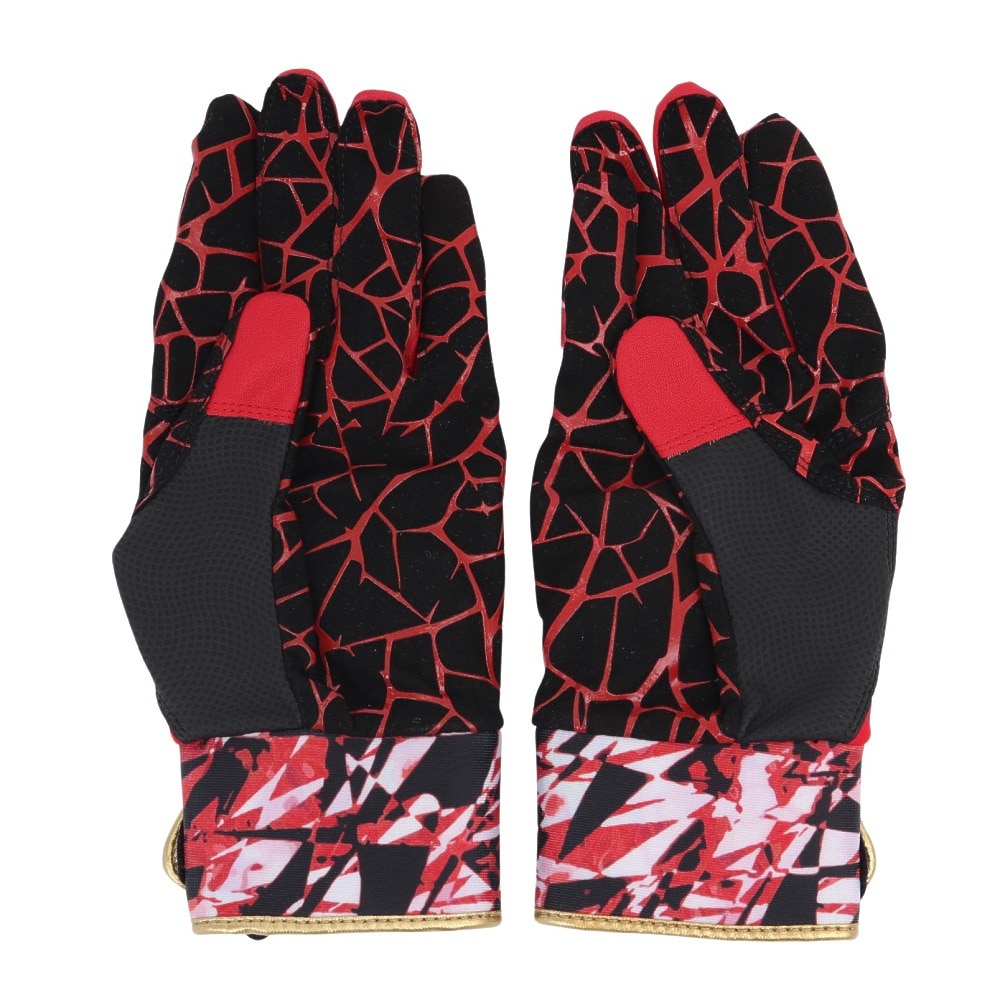 ゼット（ZETT）（メンズ）バッティング用グローブ 野球 一般用 両手用 グラフィッックグリップ BG18514-6482