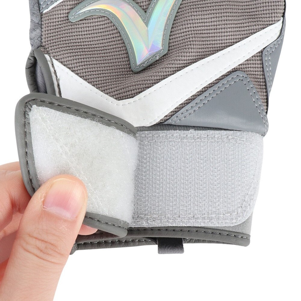 ヴィクタススポーツ（Victus Sports）（メンズ）バッティング用グローブ 野球 DEBUT 3.0 バッティンググローブ VBG3DEB-GY