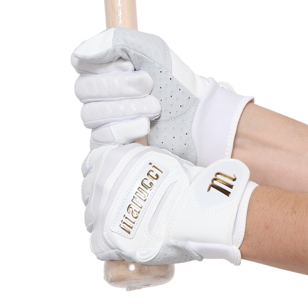マルーチ（marucci）（メンズ）バッティング用グローブ 両手用 野球 バッティンググローブ PITTARDS RESERVE MBGPTRSV2 W
