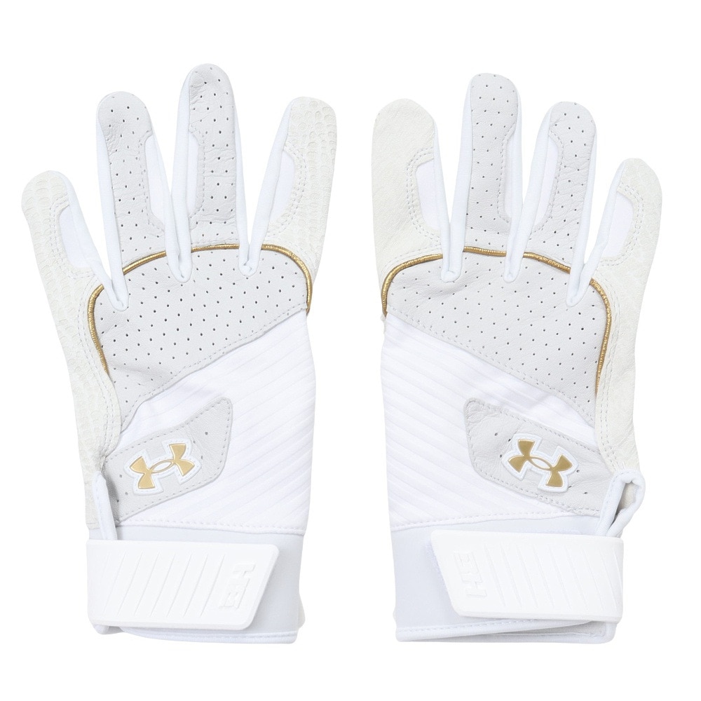 アンダーアーマー（UNDER ARMOUR）（メンズ）バッティング用グローブ 野球 ハーパー プロ バッティンググローブ 1385423 100