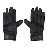 (メンズ)バッティング用グローブ 野球 高校野球対応 手袋 ABG-WS1 BLK