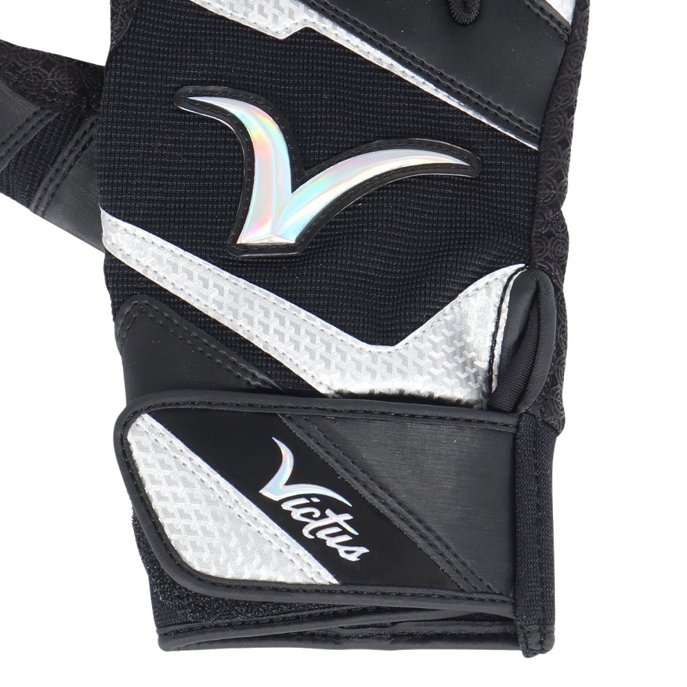ヴィクタススポーツ（Victus Sports）（メンズ）野球 ショータイム ユース バッティング用グローブ 両手用 VBG3DEB-BK