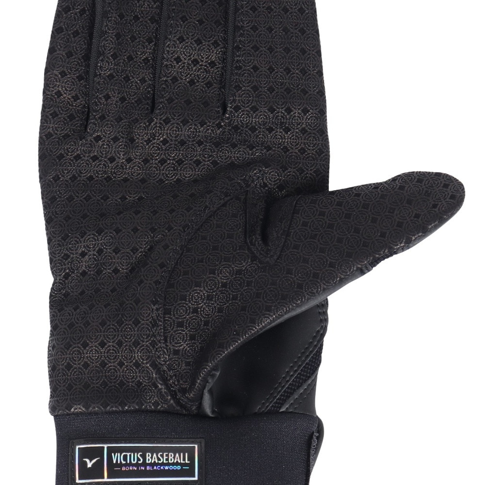 ヴィクタススポーツ（Victus Sports）（メンズ）野球 ショータイム ユース バッティング用グローブ 両手用 VBG3DEB-BK