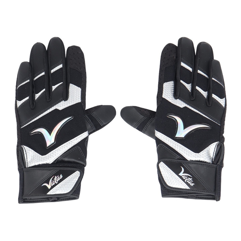 ヴィクタススポーツ（Victus Sports）（メンズ）野球 ショータイム ユース バッティング用グローブ 両手用 VBG3DEB-BK