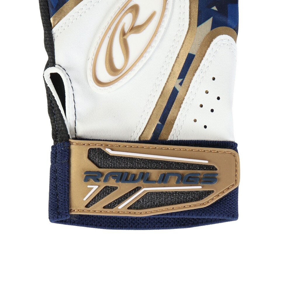 ローリングス（Rawlings）（キッズ）ジュニア バッティング用グローブ 両手用 ベクターカモ2 ハイパーグリップ EBG24S05-N/GO-JR