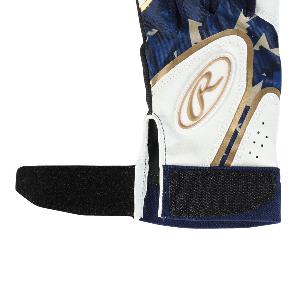 ローリングス（Rawlings）（キッズ）ジュニア バッティング用グローブ 両手用 ベクターカモ2 ハイパーグリップ EBG24S05-N/GO-JR