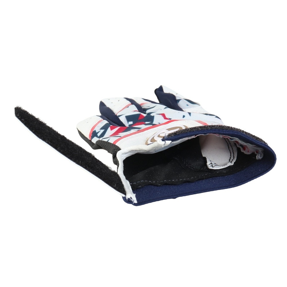 ローリングス（Rawlings）（キッズ）ジュニア バッティング用グローブ 両手用 ベクターカモ2 ハイパーグリップ EBG24S05-USA-JR