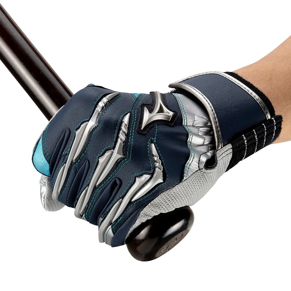 ミズノ（MIZUNO）（メンズ、レディース）バッティング用グローブ 野球 ミズノプロ シリコンパワーアーク 両手用 mizuno pro A511EJEA51014