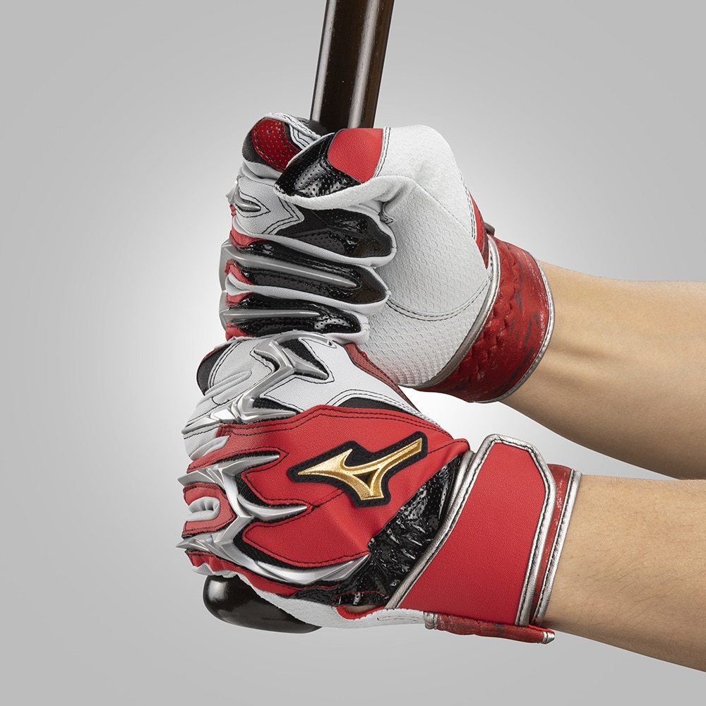 ミズノ（MIZUNO）（メンズ、レディース）バッティング用グローブ 野球 ミズノプロ シリコンパワーアークDI 2024 両手用 Mizuno Pro 1EJEA53861