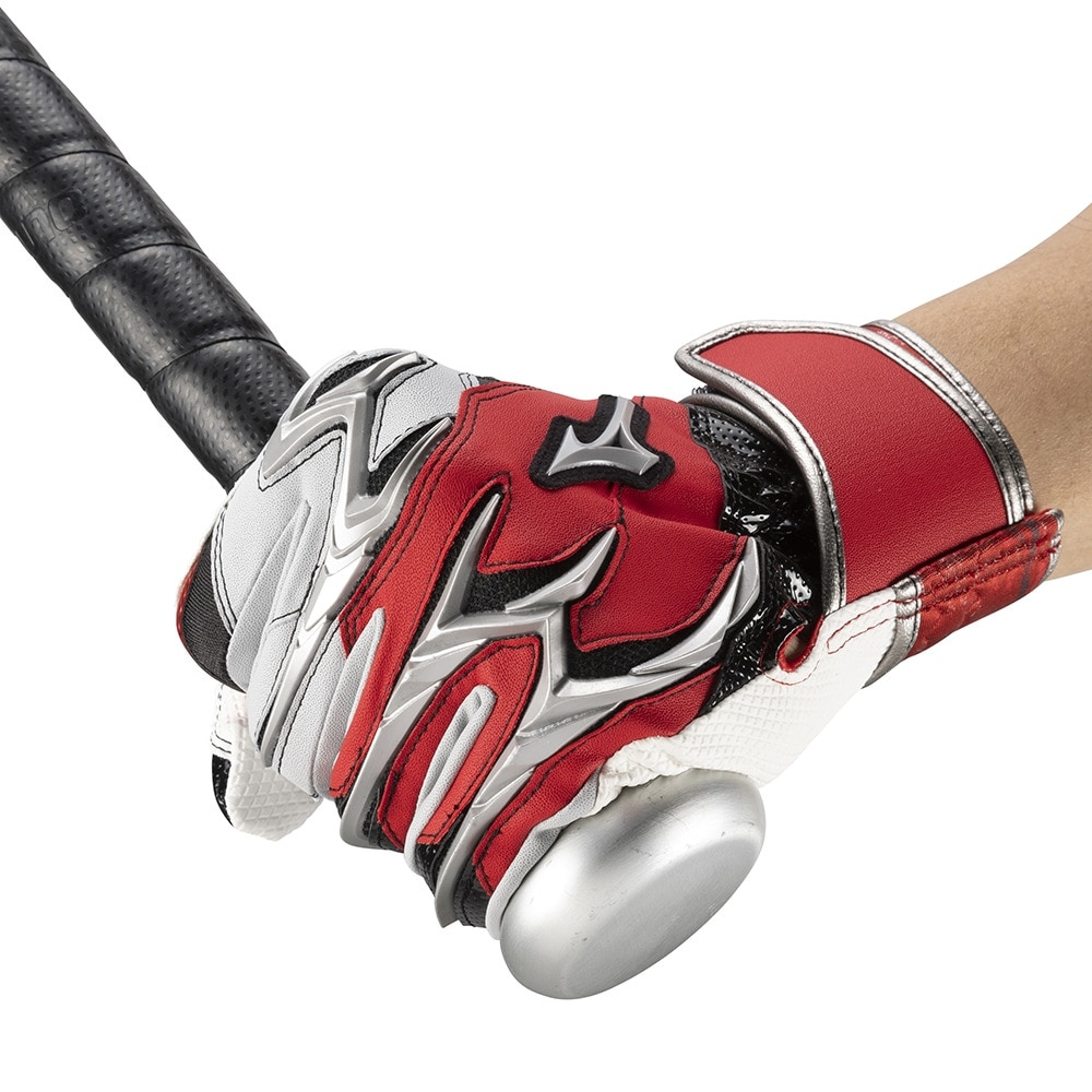 ミズノ（MIZUNO）（メンズ、レディース）バッティング用グローブ 野球 シリコンパワーアークDI レプリカ 2024ミズノセレクションモデル 両手用 1EJEA54261