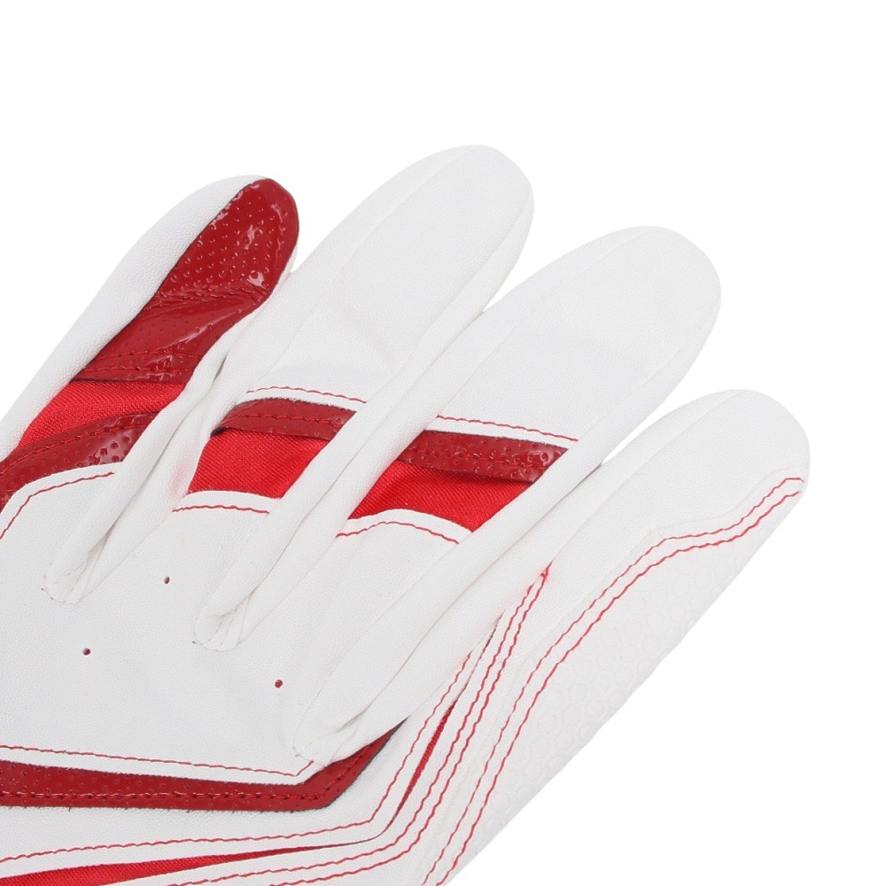 ミズノ（MIZUNO）（メンズ、レディース）バッティング用グローブ 野球 両手用 ウィルドライブ レッド 24AW 1EJEA54501