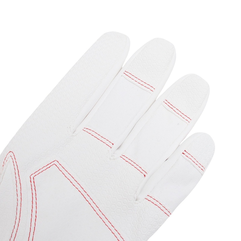 ミズノ（MIZUNO）（メンズ、レディース）バッティング用グローブ 野球 両手用 ウィルドライブ レッド 24AW 1EJEA54501