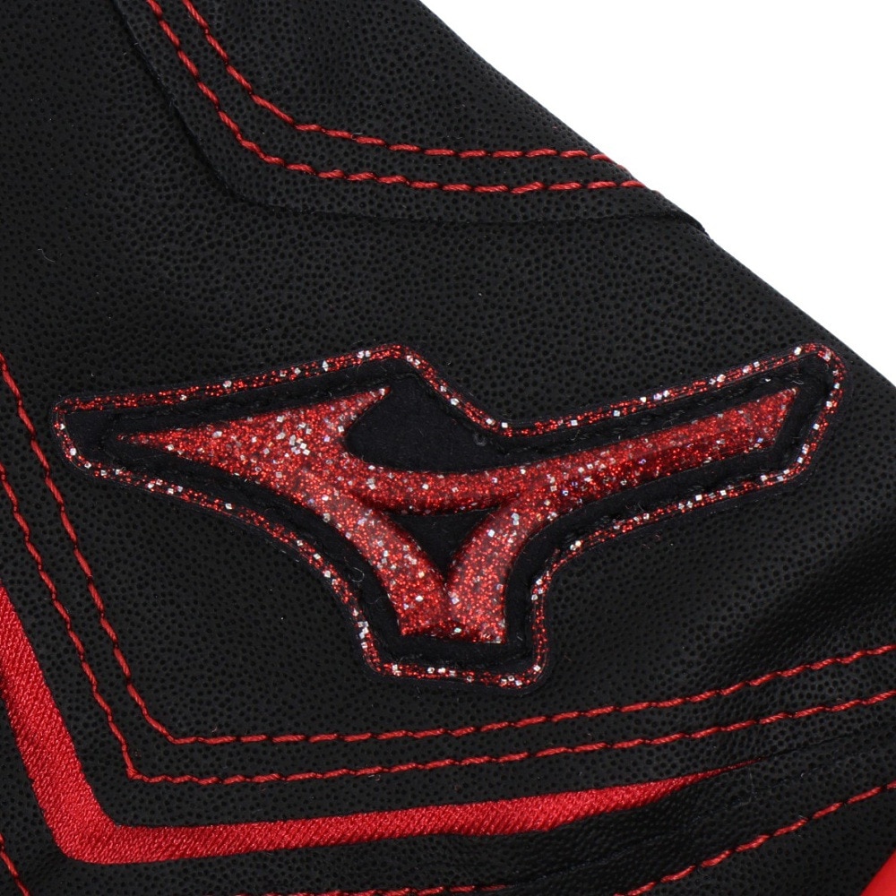 ミズノ（MIZUNO）（メンズ、レディース）バッティング用グローブ 野球 両手用 ウィルドライブ レッド 24AW 1EJEA54509