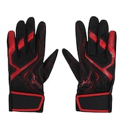 (メンズ、レディース)バッティング用グローブ 野球 両手用 ウィルドライブ レッド 24AW 1EJEA545