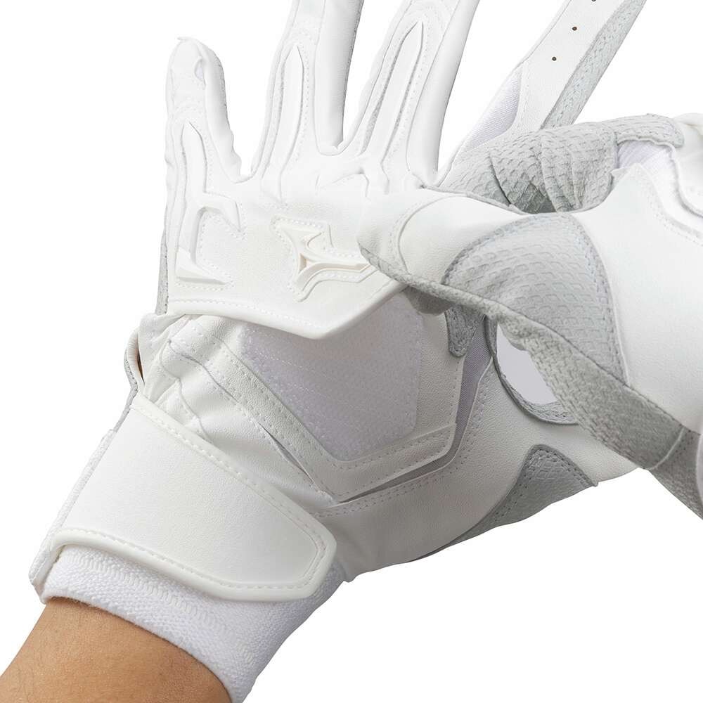 ミズノ（MIZUNO）（メンズ、レディース）バッティング用グローブ 野球 両手用 ミズノプロ シリコンパワーアークW 24AW mizuno pro 1EJEH50210
