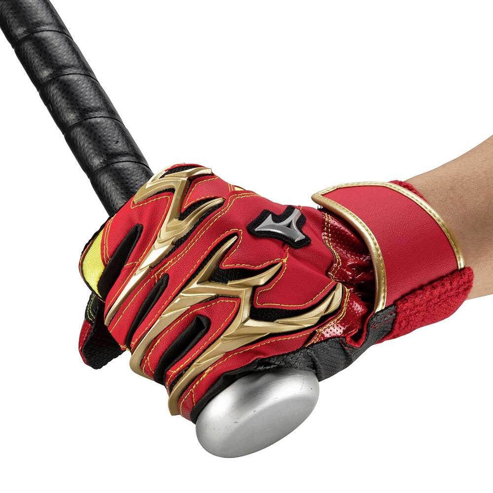 ミズノ（MIZUNO）（キッズ）ジュニア バッティング用グローブ 野球 シリコンパワーアークDI レプリカ 両手用 1EJEY54162