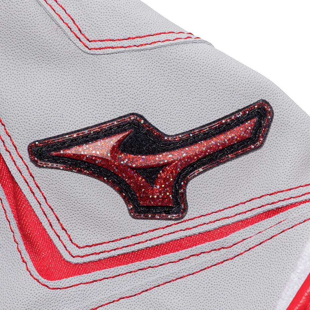 ミズノ（MIZUNO）（キッズ）バッティング用グローブ ジュニア 野球 両手用 ウィルドライブ レッドJr 24AW 1EJEY54505