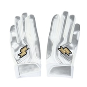 (メンズ)バッティング用グローブ 野球 キャデット 一般シングルバンド両手用手袋 プロエッジ proedge EBG5200WFA-10S