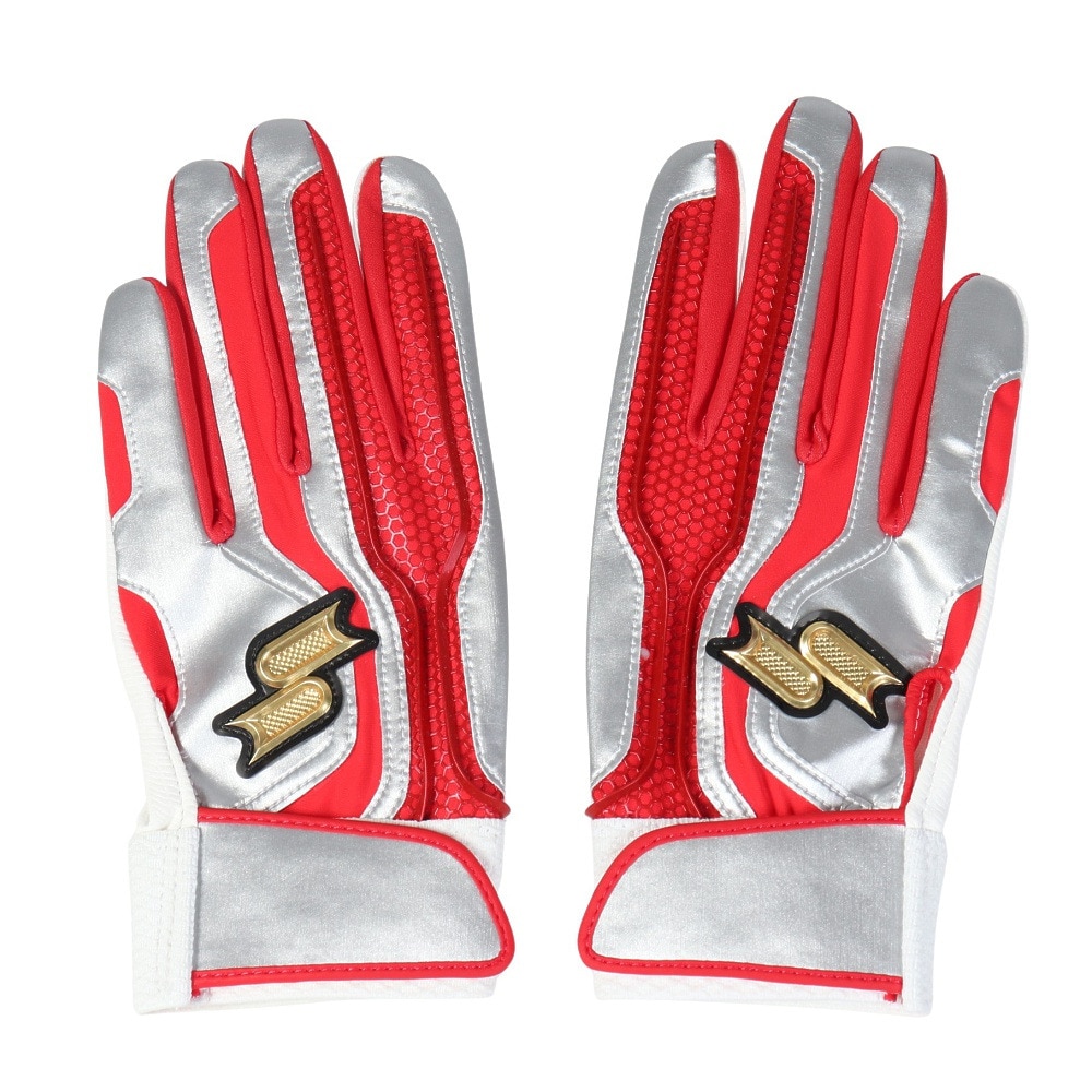 エスエスケイ（SSK）（メンズ）バッティング用グローブ 野球 キャデット 一般シングルバンド両手用手袋 プロエッジ proedge EBG5200WFA-20S