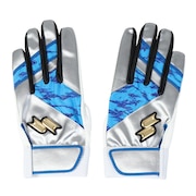 (メンズ)バッティング用グローブ 野球 キャデット 一般シングルバンド両手用手袋 プロエッジ proedge EBG5300WFA-63TC