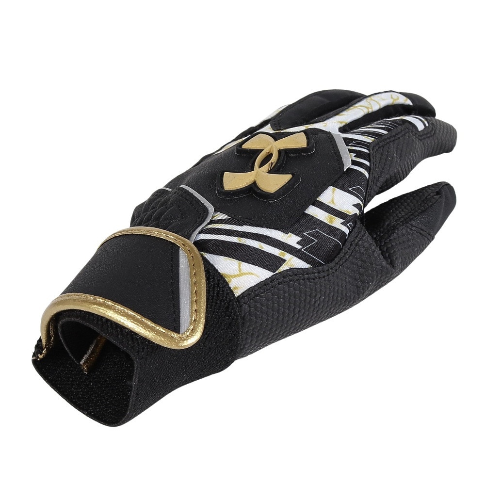 アンダーアーマー（UNDER ARMOUR）（メンズ）バッティング用グローブ 野球 クリーンアップ 6001310 001
