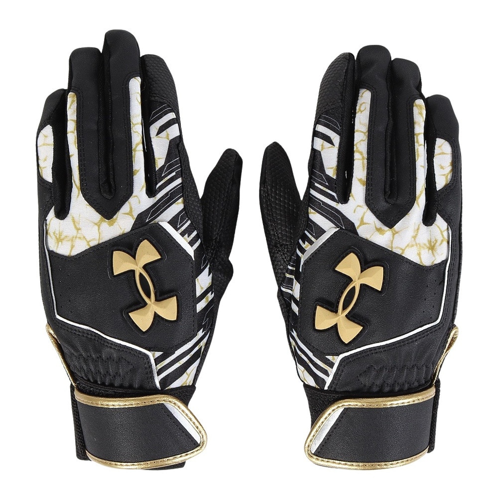 アンダーアーマー（UNDER ARMOUR）（メンズ）バッティング用グローブ 野球 クリーンアップ 6001310 001