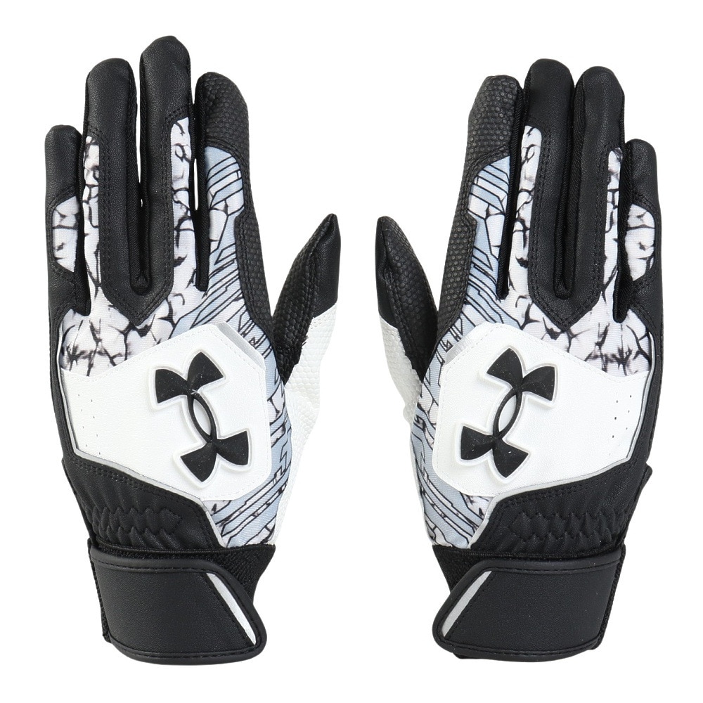 アンダーアーマー（UNDER ARMOUR）（メンズ）バッティング用グローブ 野球 クリーンアップ 6001310 002