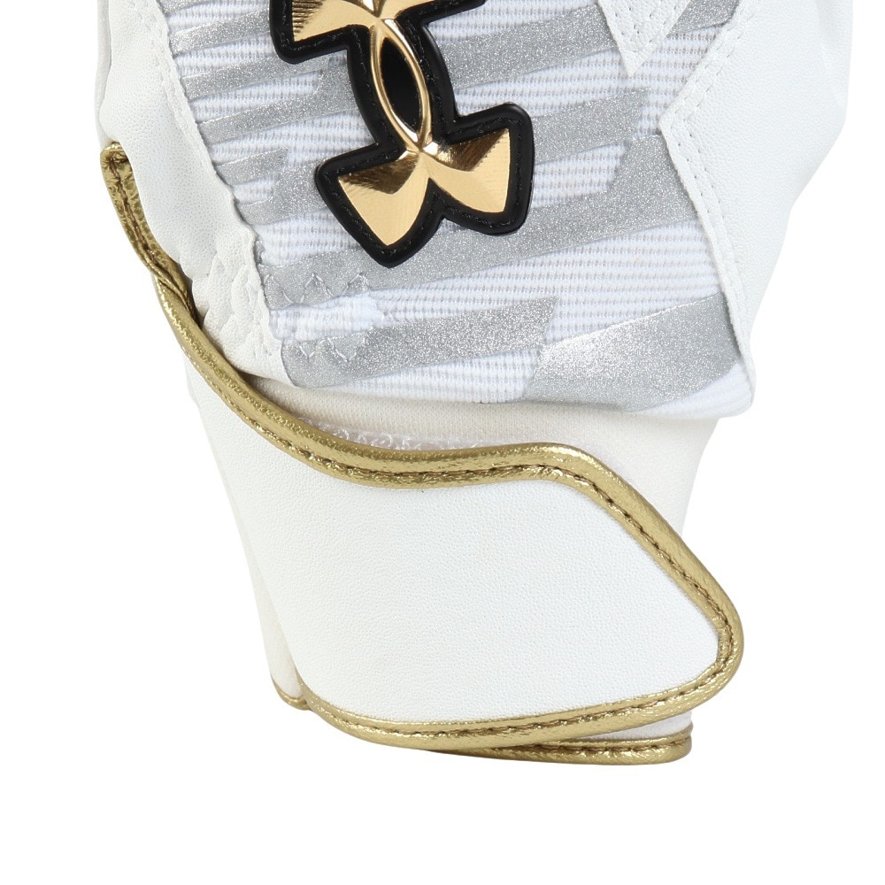 アンダーアーマー（UNDER ARMOUR）（メンズ）バッティング用グローブ 野球 クリーンアップ プロ 6001312 100