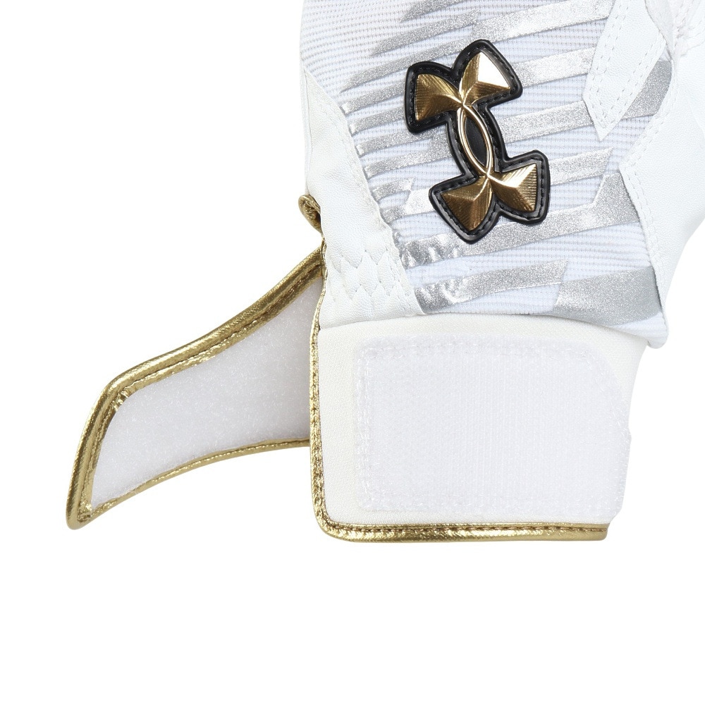 アンダーアーマー（UNDER ARMOUR）（メンズ）バッティング用グローブ 野球 クリーンアップ プロ 6001312 100