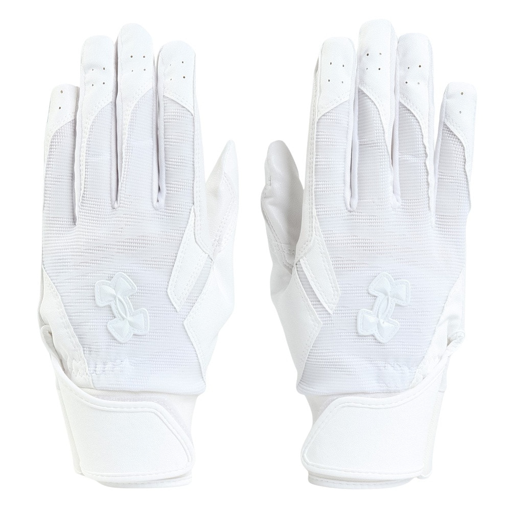 アンダーアーマー（UNDER ARMOUR）（メンズ）バッティング用グローブ 野球 クリーンアップ プロ ノンカラー 6001313 100