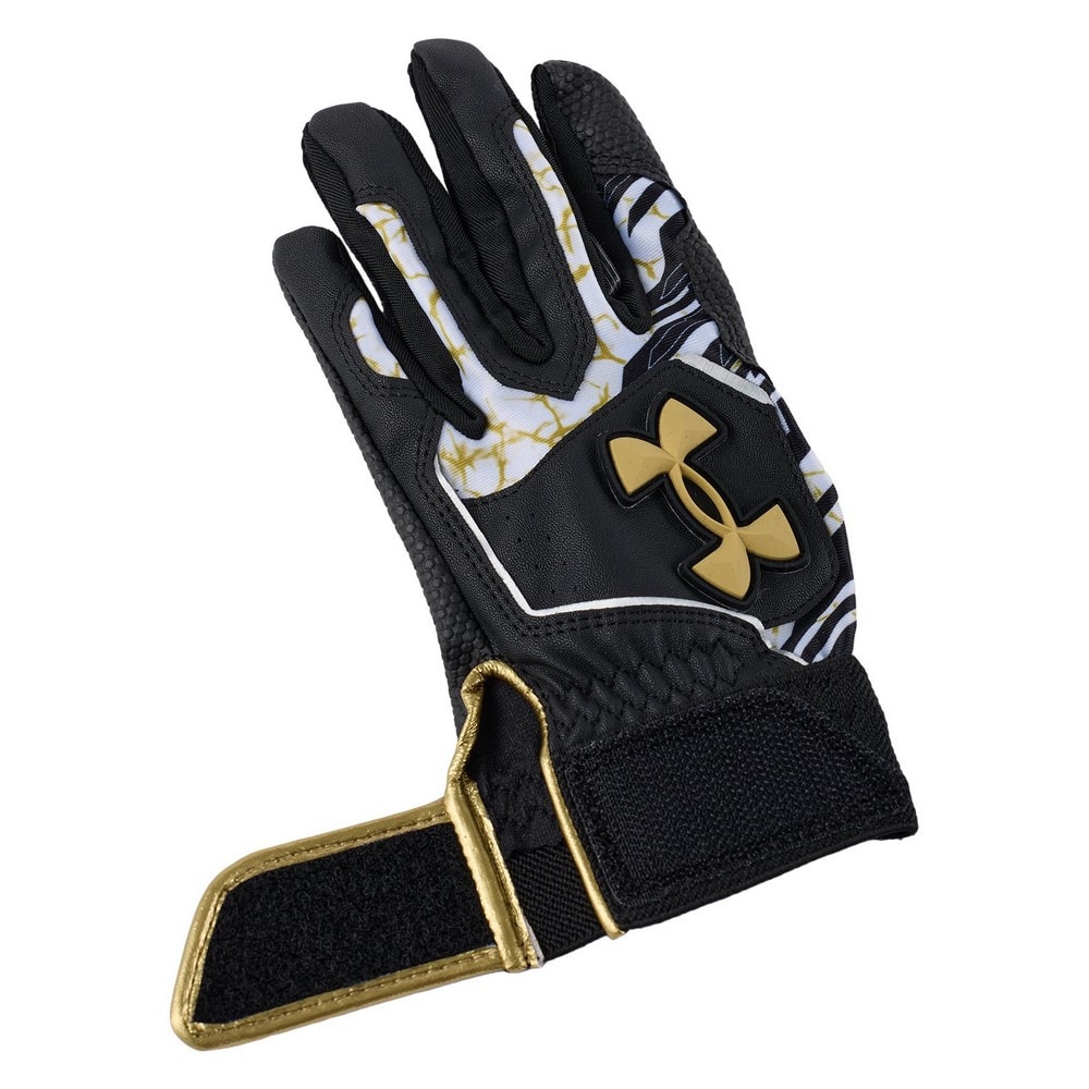 アンダーアーマー（UNDER ARMOUR）（キッズ）【新商品】 ジュニア バッティング用グローブ クリーンアップ バッティンググローブ 6001317 001