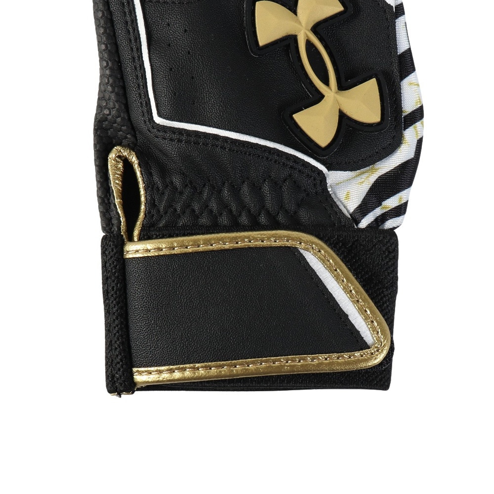 アンダーアーマー（UNDER ARMOUR）（キッズ）ジュニア バッティング用グローブ クリーンアップ バッティンググローブ 6001317 001