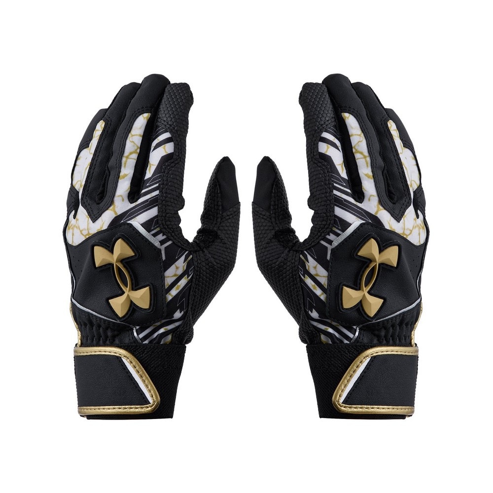 アンダーアーマー（UNDER ARMOUR）（キッズ）【新商品】 ジュニア バッティング用グローブ クリーンアップ バッティンググローブ 6001317 001