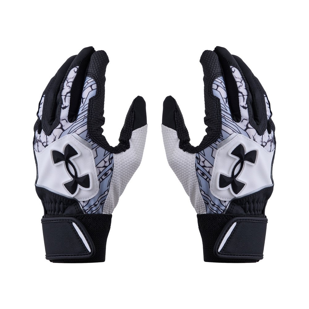 アンダーアーマー（UNDER ARMOUR）（キッズ）【新商品】 ジュニア バッティング用グローブ クリーンアップ バッティンググローブ 6001317 002
