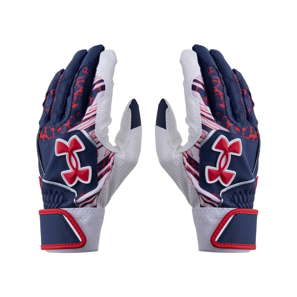 アンダーアーマー（UNDER ARMOUR）（キッズ）【新商品】 ジュニア バッティング用グローブ クリーンアップ バッティンググローブ 6001317 410