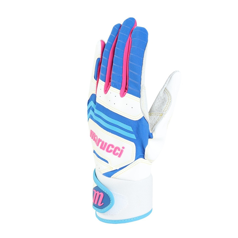 マルーチ（marucci）（メンズ）バッティング用グローブ 野球 ブズン 両手用 MBGFZNP-W/CB/PK