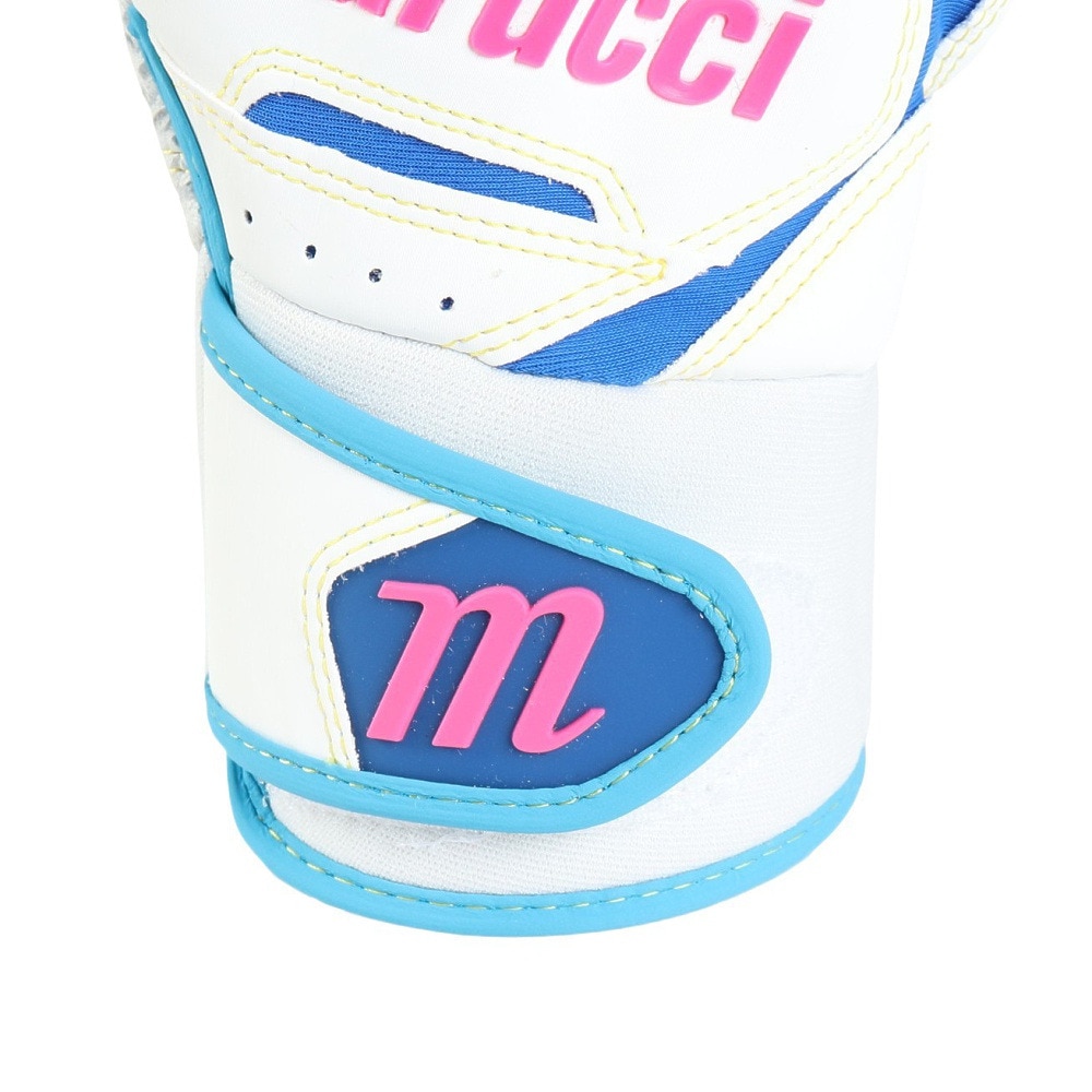 マルーチ（marucci）（メンズ）バッティング用グローブ 野球 ブズン 両手用 MBGFZNP-W/CB/PK